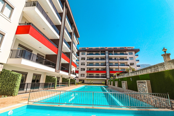 مجمع فاخر قريب من البحر -شقة غرفة وصالة -في كاستل / الانيا 