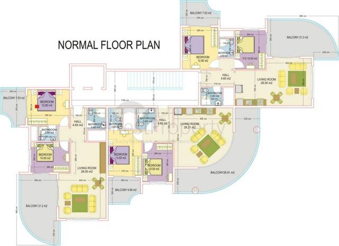 شقق للبيع في ماهموت لار / الانيا 