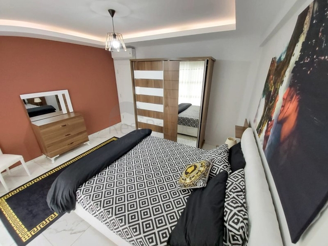 شقة ضمن مجمع فاخر - تصميم 1+1 - مفروشة -في مهموتلار / الانيا 