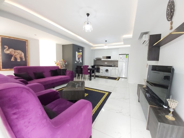 شقة ضمن مجمع فاخر - تصميم 1+1 - مفروشة -في مهموتلار / الانيا 