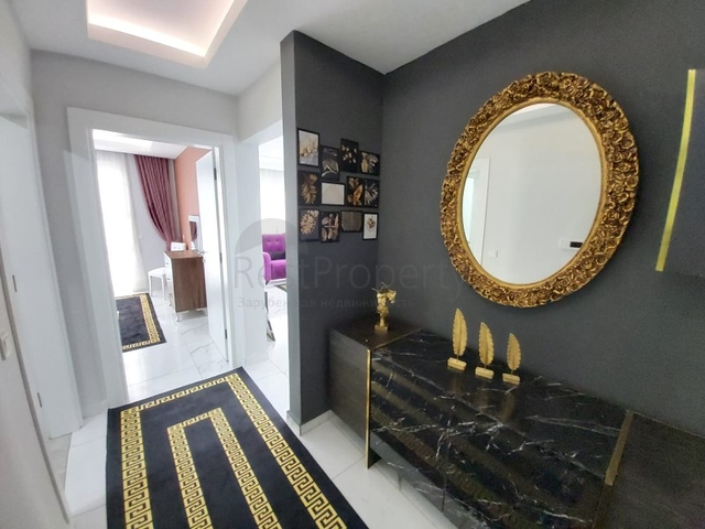 شقة ضمن مجمع فاخر - تصميم 1+1 - مفروشة -في مهموتلار / الانيا 