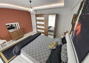 شقة ضمن مجمع فاخر - تصميم 1+1 - مفروشة -في مهموتلار / الانيا 