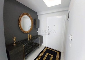 شقة ضمن مجمع فاخر - تصميم 1+1 - مفروشة -في مهموتلار / الانيا 