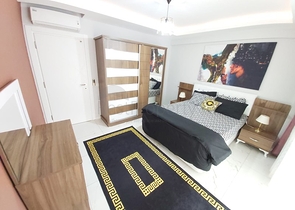 شقة ضمن مجمع فاخر - تصميم 1+1 - مفروشة -في مهموتلار / الانيا 