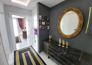 شقة ضمن مجمع فاخر - تصميم 1+1 - مفروشة -في مهموتلار / الانيا 