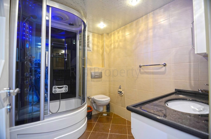 شقة باطلالة بحر مباشرة في الانيا -تصميم 1+2 - في مهموتلار 