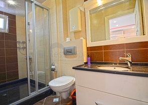 شقة باطلالة بحر مباشرة في الانيا -تصميم 1+2 - في مهموتلار 