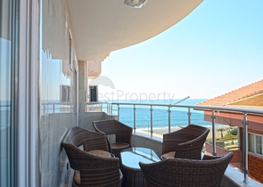 شقة باطلالة بحر مباشرة في الانيا -تصميم 1+2 - في مهموتلار 