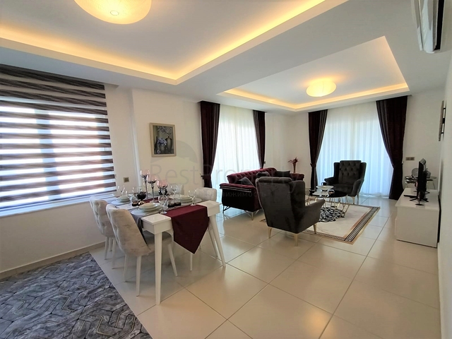 شقة انيقة للبيع -ضمن مجمع فاخر - في مهموتلار / الانيا 