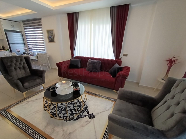 شقة انيقة للبيع -ضمن مجمع فاخر - في مهموتلار / الانيا 