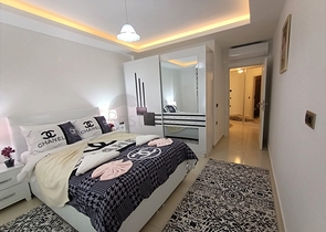 شقة انيقة للبيع -ضمن مجمع فاخر - في مهموتلار / الانيا 