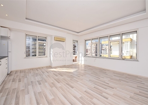 اطلالة مفتوحة على الحديقة -شقة بسعر مناسب -2غرفة وصالة -في مهموتلار / الانيا 