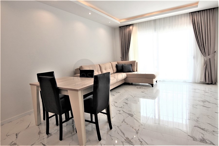 مجمع انيق - يضم كافة الخدمات -شقة 1+1- مفروشة -في مهموتلار / الانيا 