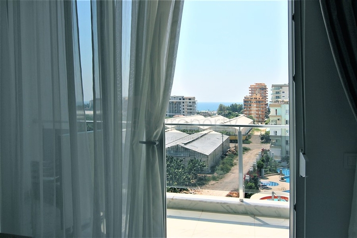 مجمع انيق - يضم كافة الخدمات -شقة 1+1- مفروشة -في مهموتلار / الانيا 