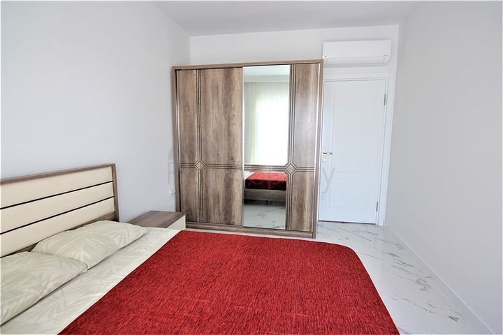 مجمع انيق - يضم كافة الخدمات -شقة 1+1- مفروشة -في مهموتلار / الانيا 