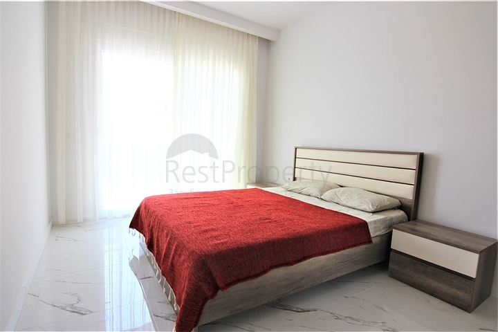 مجمع انيق - يضم كافة الخدمات -شقة 1+1- مفروشة -في مهموتلار / الانيا 