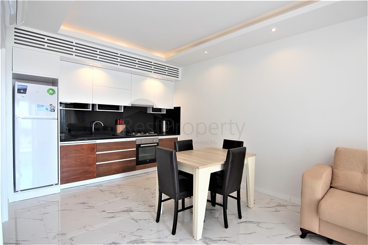 مجمع انيق - يضم كافة الخدمات -شقة 1+1- مفروشة -في مهموتلار / الانيا 