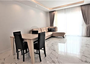 مجمع انيق - يضم كافة الخدمات -شقة 1+1- مفروشة -في مهموتلار / الانيا 