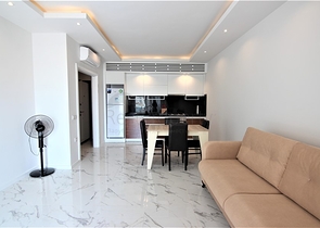 مجمع انيق - يضم كافة الخدمات -شقة 1+1- مفروشة -في مهموتلار / الانيا 