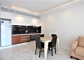 مجمع انيق - يضم كافة الخدمات -شقة 1+1- مفروشة -في مهموتلار / الانيا 