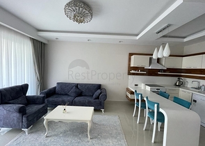 قريب من البحر - شقة ضمن مجمع فاخر - في مهموتلار / الانيا 