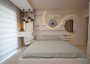 شقة فاخرة للبيع - ضمن مجمع حديث -في مهموتلار / الانيا 