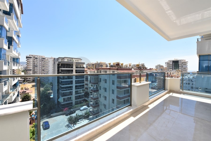 مجمع فاخر حديث - شقة طابق مرتفع -2 غرفة وصالة -في مهموتلار / الانيا 