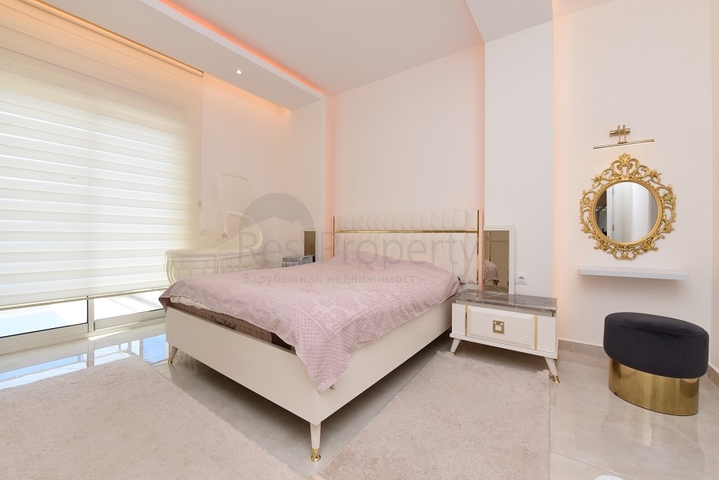 مجمع فاخر حديث - شقة طابق مرتفع -2 غرفة وصالة -في مهموتلار / الانيا 