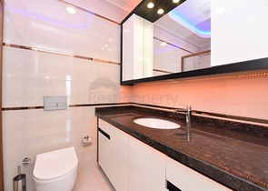 مجمع فاخر حديث - شقة طابق مرتفع -2 غرفة وصالة -في مهموتلار / الانيا 