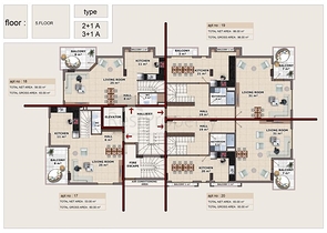 شقق للبيع في الانيا !  بالاقساط ضمن مجمع قيد الانشاء في موقع حيوي - مهموتلار / الانيا 