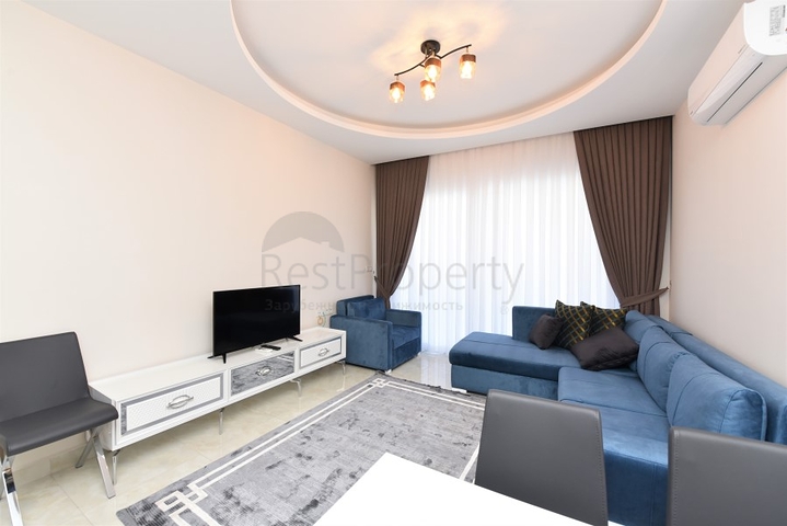 شقة فاخرة - غرفة نوم وصالة -مفروشة -في مهموتلار / الانيا