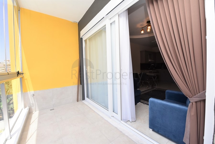 شقة فاخرة - غرفة نوم وصالة -مفروشة -في مهموتلار / الانيا