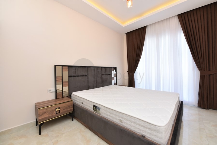 شقة فاخرة - غرفة نوم وصالة -مفروشة -في مهموتلار / الانيا