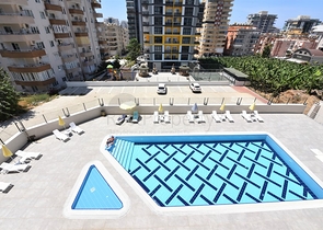 شقة فاخرة - غرفة نوم وصالة -مفروشة -في مهموتلار / الانيا