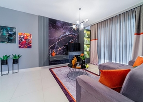 مجمع فاخر -شقة غرفة وصالة -مفروشة -في كاستل / الانيا 