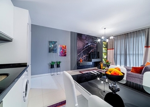 مجمع فاخر -شقة غرفة وصالة -مفروشة -في كاستل / الانيا 