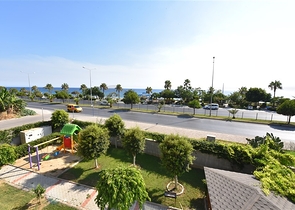 اطلالة بحر مباشرة -شقة غرفتين وصالة -مفروشة -في كاستل / الانيا 