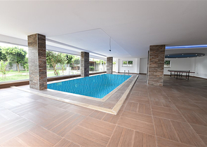 اطلالة بحر مباشرة -شقة غرفتين وصالة -مفروشة -في كاستل / الانيا 