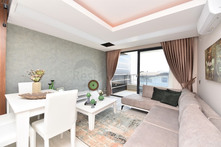 اطلالة بحر - شقة غرفة وصالة - ضمن مجمع 5 نجوم -في كارجي جاك / الانيا 