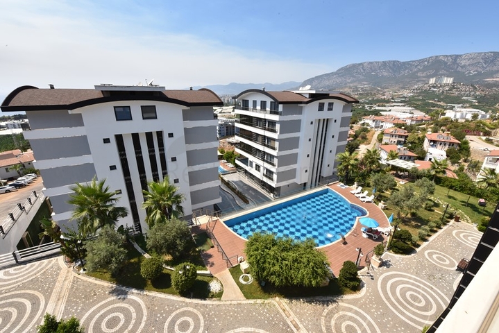 اطلالة بحر - شقة غرفة وصالة - ضمن مجمع 5 نجوم -في كارجي جاك / الانيا 