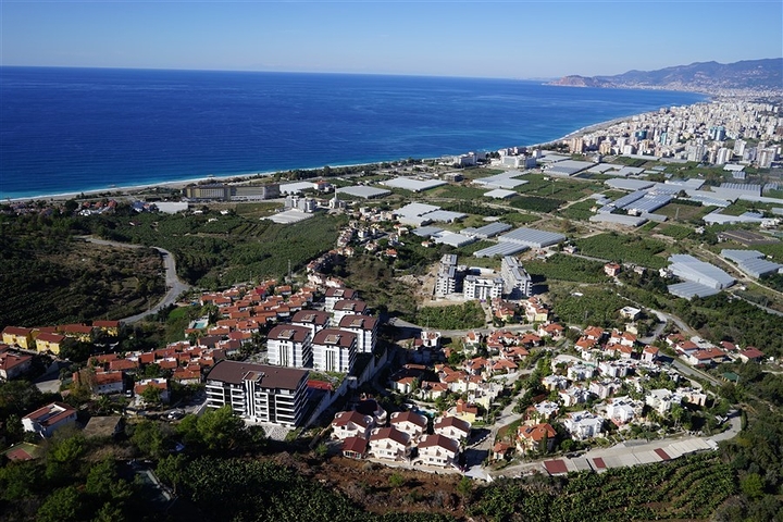 اطلالة بحر - شقة غرفة وصالة - ضمن مجمع 5 نجوم -في كارجي جاك / الانيا 