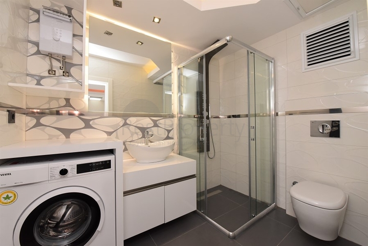 اطلالة بحر - شقة غرفة وصالة - ضمن مجمع 5 نجوم -في كارجي جاك / الانيا 