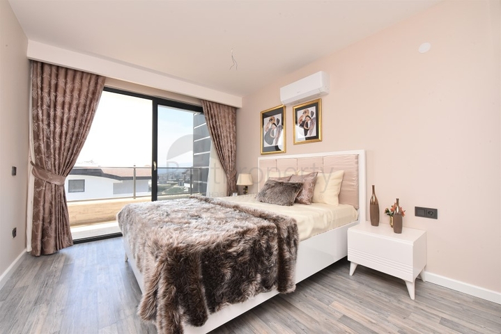 اطلالة بحر - شقة غرفة وصالة - ضمن مجمع 5 نجوم -في كارجي جاك / الانيا 