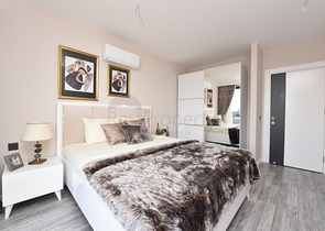 اطلالة بحر - شقة غرفة وصالة - ضمن مجمع 5 نجوم -في كارجي جاك / الانيا 