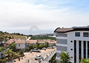 اطلالة بحر - شقة غرفة وصالة - ضمن مجمع 5 نجوم -في كارجي جاك / الانيا 