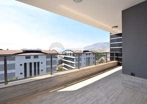 اطلالة بحر - شقة غرفة وصالة - ضمن مجمع 5 نجوم -في كارجي جاك / الانيا 