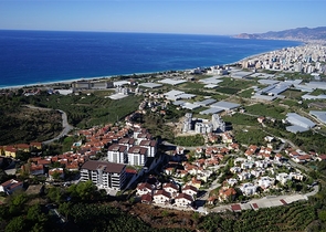 اطلالة بحر - شقة غرفة وصالة - ضمن مجمع 5 نجوم -في كارجي جاك / الانيا 