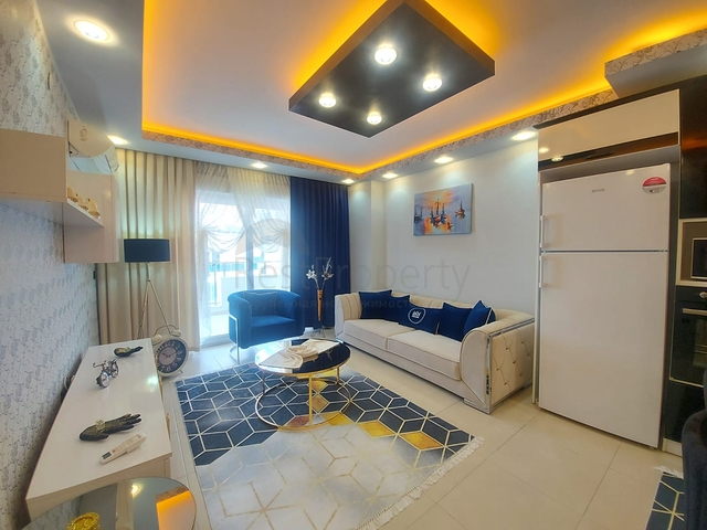 شقق للبيع في الانيا - تصميم 1+1 - مفروشة -في مهموتلار / الانيا 