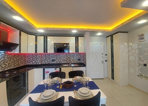 شقق للبيع في الانيا - تصميم 1+1 - مفروشة -في مهموتلار / الانيا 