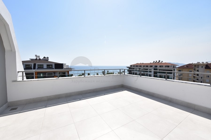 اطلالة بحر - دوبلكس ضمن مجمع جديد فاخر على البحر مباشرة -كاستل / الانيا 